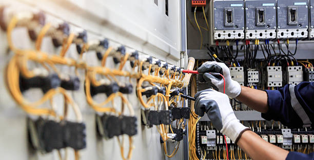 Professional Electrician technician working in Springtown, TX